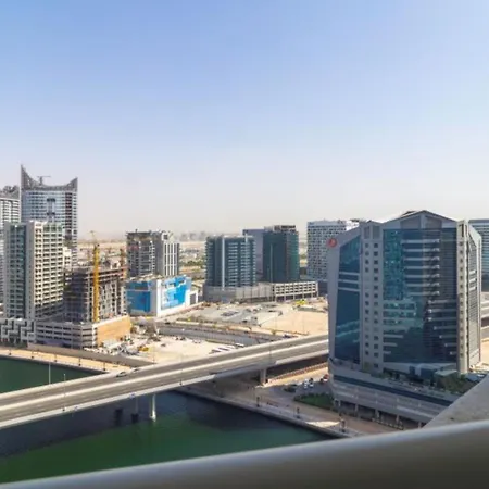 Damac Maison Prive, Canal View Studio And One Bedroom Apartments, Blue Ocean Holiday Homes Dubai Esterno foto